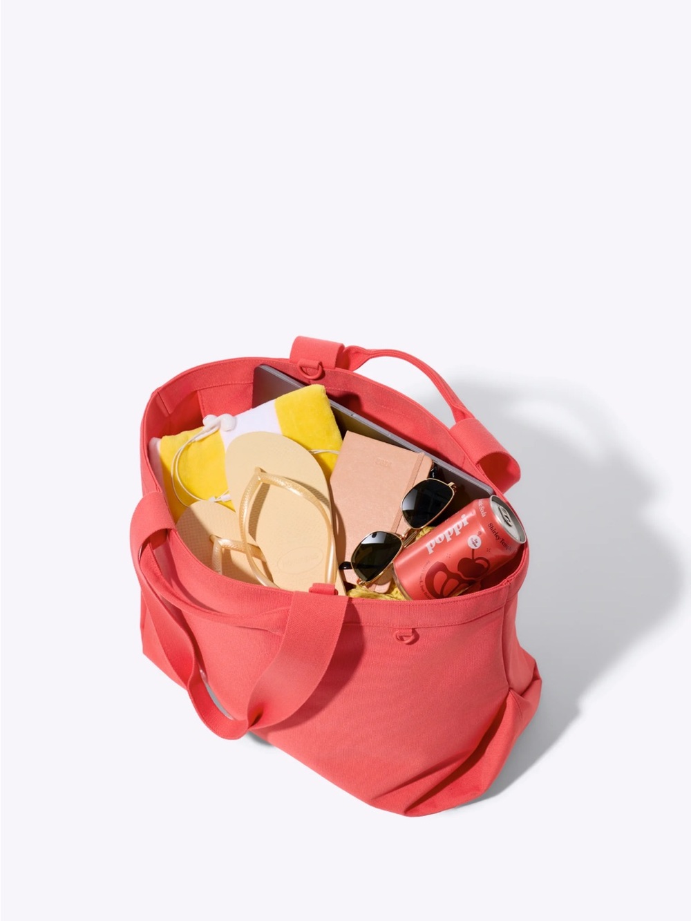 BEIS X Poppi Travel Tote in Fruit Punch - Picture 3 of 6